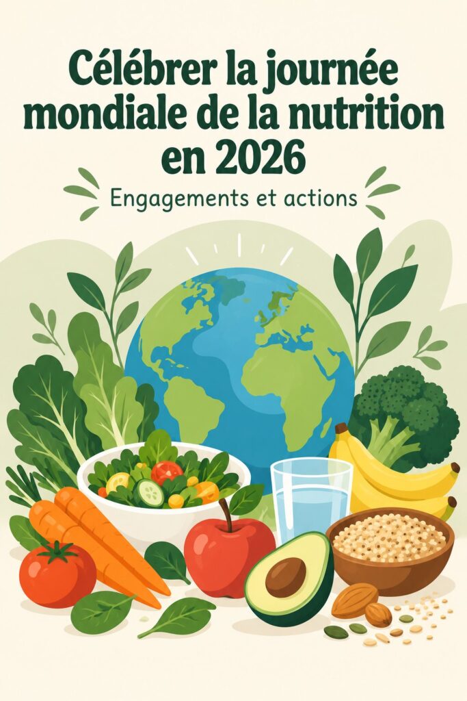 Une table garnie de plats sains pour la journée mondiale de la nutrition
