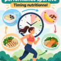 Femme préparant un repas sain pour optimiser sa performance sportive