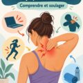 Femme effectuant des étirements pour soulager une contracture musculaire