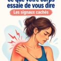 Femme tenant son épaule avec une expression de douleur, représentant la douleur à l'épaule