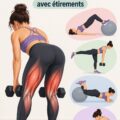 Femme faisant des exercices pour muscler l'arrière des cuisses