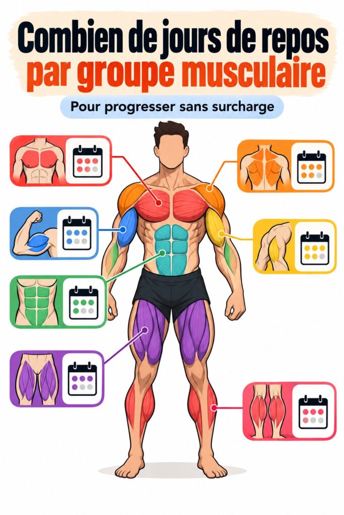 Femme effectuant un étirement après un entraînement de musculation pour favoriser la récupération