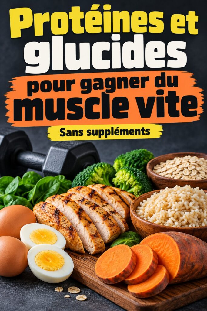 Femme préparant un repas riche en protéines et glucides pour ses entraînements